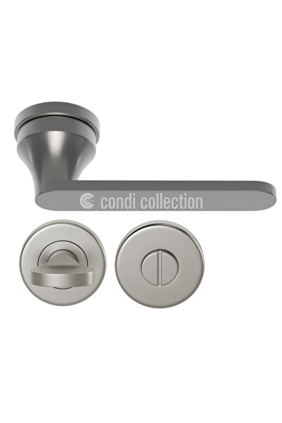 Condi Collection 5401 مقبض باب من الستانلس ستيل من ساتين دبليو سي