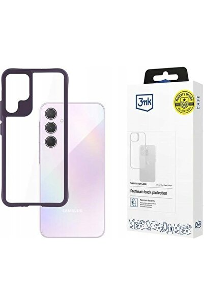3MK Husă tip armură din satin + Sam A35 5G mov/mov