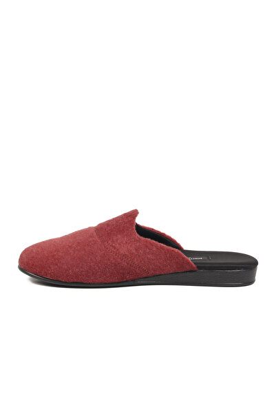 Pierre Cardin Papuci de casă pentru bărbați roșii Claret PC-55368 M