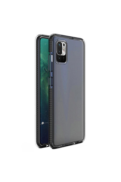 Hurtel Husă de protecție transparentă din gel TPU cu ramă colorată pentru Xia...