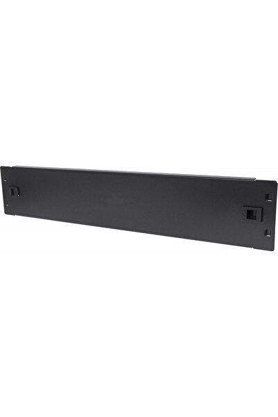 Techly Panou de mascare pentru rack 19 " 2U cu închidere negru