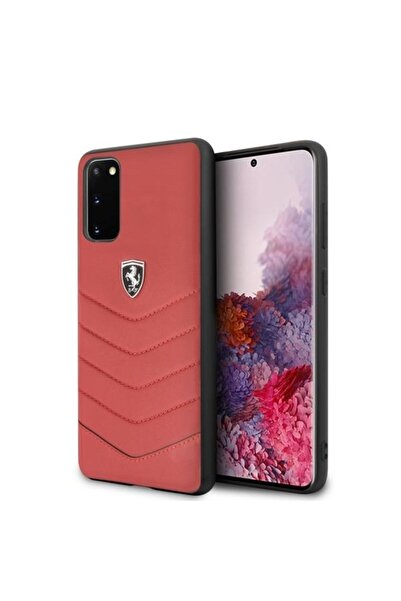 Ferrari Carcasă rigidă pentru Samsung Galaxy S20, roșu/roșu Heritage