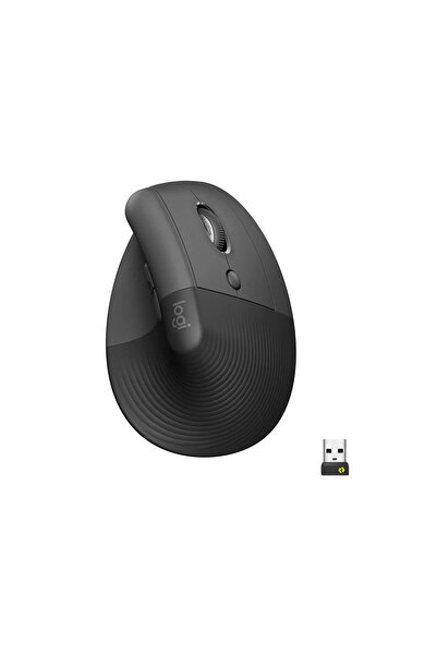 logitech 910-006473, LIFT Siyah, Bluetooth, 1000dpi, Optik, 6 Tuşlu, Kablosuz...
