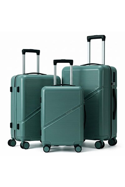 Sister 3PCS ABS Luggage Set 20/24/28 Inch, TSA Lock Suitcase, 3 Speed Handle,...