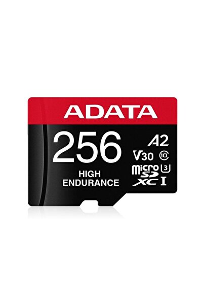 Adata 256 GB High Endurance microSDXC 4K U3 V30 A2 Hafıza Kartı