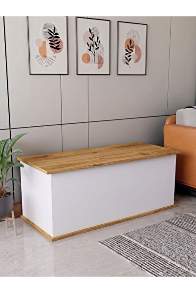 Free Home Premium MDF Ürün Sandık Dekoratif Ahşap Lüks Sandık Çeyiz Sandığı S...