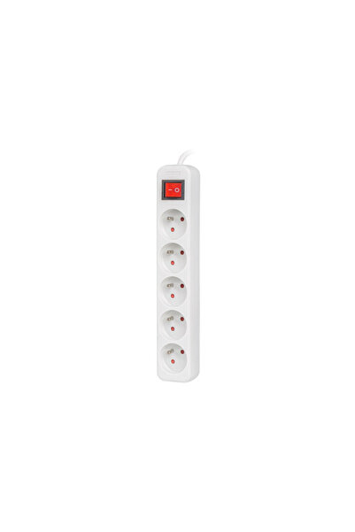 Lanberg 5 slots PL 3.0m white with switch