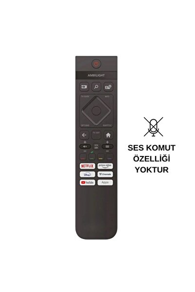 Philips The One The Xtra Serisi Amblight Tv Kumanda - Ses komutsuz