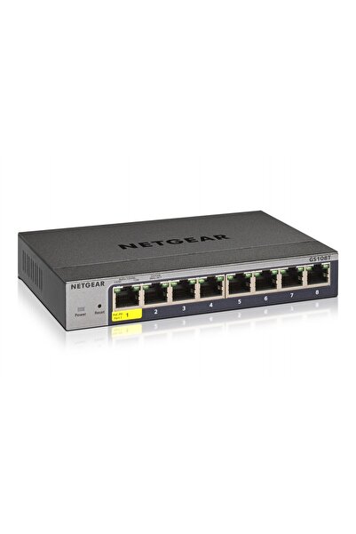 NETGEAR Smart GS108Tv3 - διακόπτης - 8 θύρες - έξυπνος