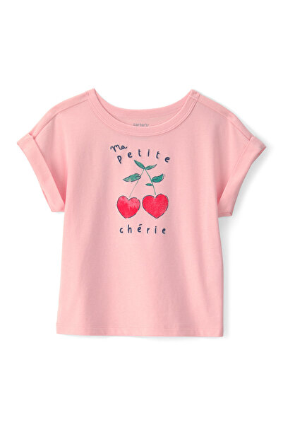 Carter's Little Girl's T-Shirt 2 Years-5 Years Pink