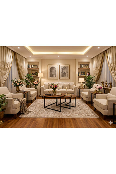 FARISHOME Modern style nesting table set