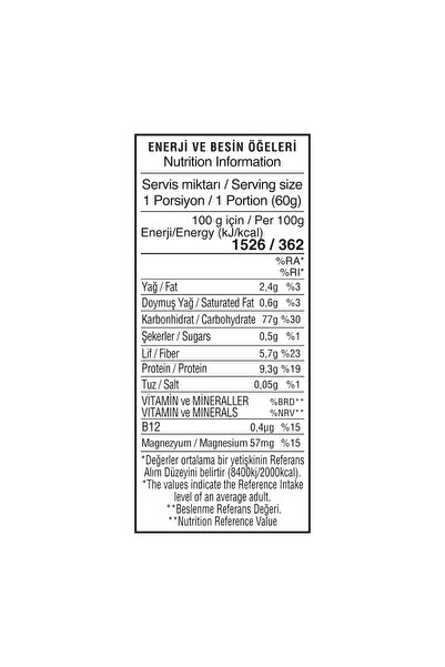 Yayla Glutensiz Karabuğday Penne Makarna 400 g x3