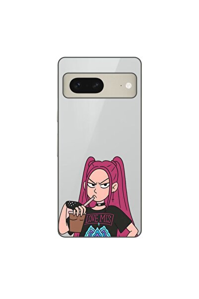 OEM Husa compatibila cu Google Pixel 7 Silicon Gel Tpu Model KPop Demon Hunte...