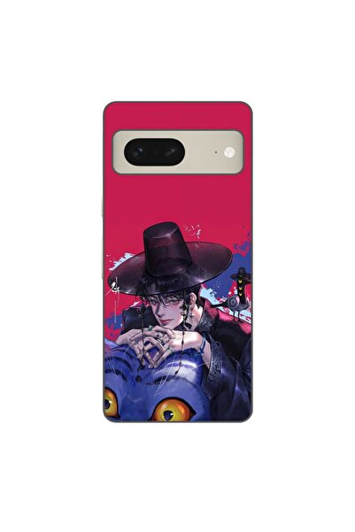 OEM Husa compatibila cu Google Pixel 8 Silicon Gel Tpu Model KPop Demon Hunte...