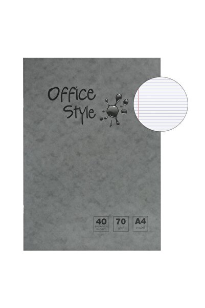 Zumzeria Student Notebook A4 Dictation Gray - 40F