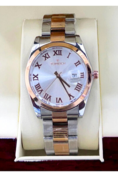 TOMRICH Luxury Men's Watch - Classic Roman Numerals - Date Window with Cyclop...