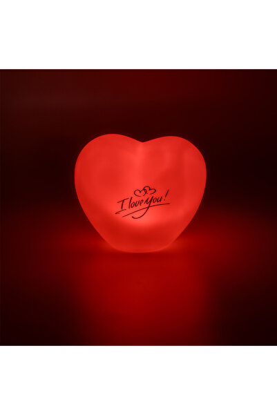 Zumzeria Pink Heart Night Light 10x5x8.5cm