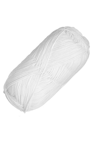 Zumzeria White Knitting Yarn 50g