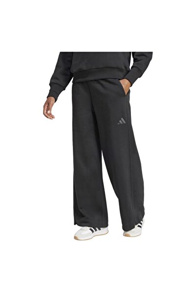 adidas Femei& # x27;s All SZN Pantaloni de trening din fleece, largi, cu pici...