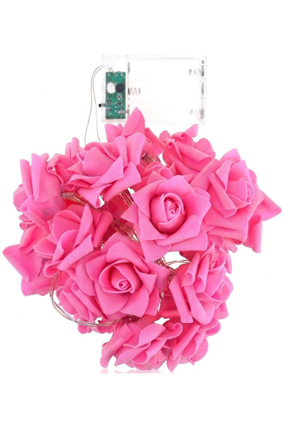 Generic Led Rose String Lights - 20 Roses 3 Meter - Romantic Home and Party D...