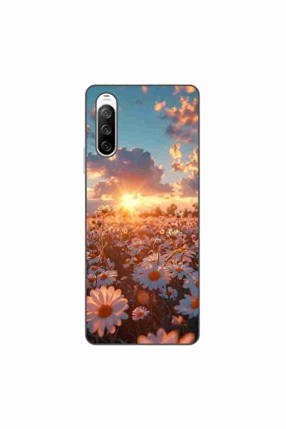 OEM Husa compatibila cu Sony Xperia 10 III Silicon Gel Tpu Model Rasarit cu F...