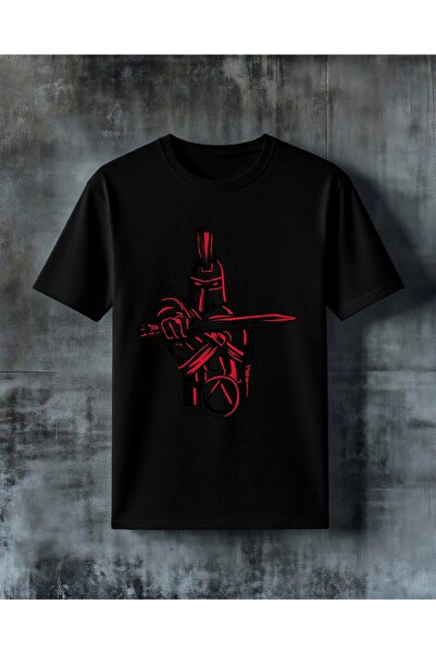 COMVİCHO Savaslci Kilic Printed Oversize T-Shirt