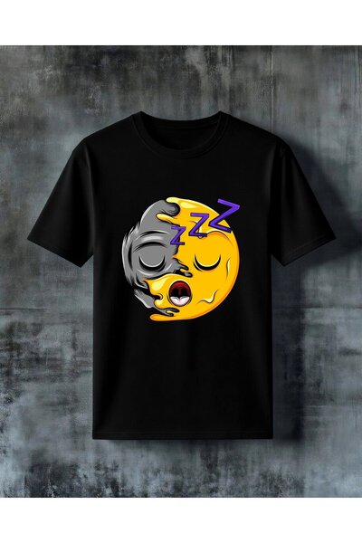 COMVİCHO Sleep Star Printed Oversize T-Shirt
