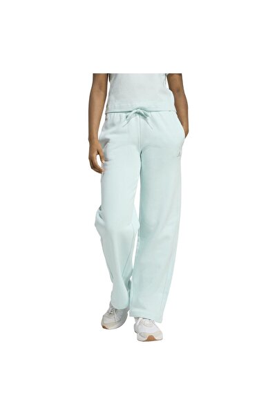adidas Women's Essentials Small Logo Fellcozy Open-Hem Sweatpants L