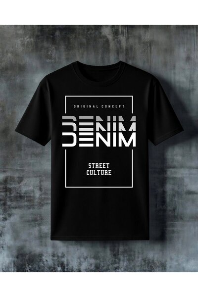 COMVİCHO Rehim Logo Printed Oversize T-Shirt