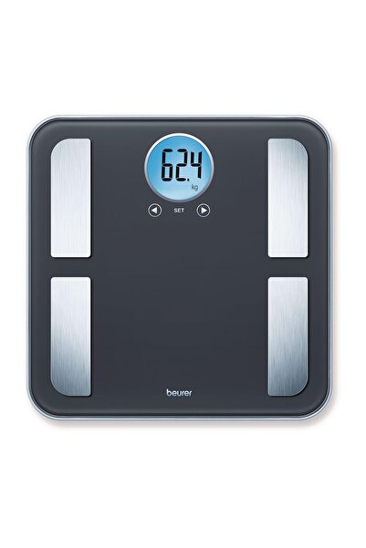 Beurer BF 195 Glass Diagnostic Bathroom Scales for Body Fat, Muscle Percentag...