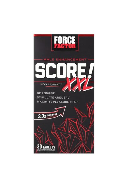 force factor مكمل غذائي لتعزيز الأداء الجنسي للرجال من سكور إكس إكس إل - 30 قرص