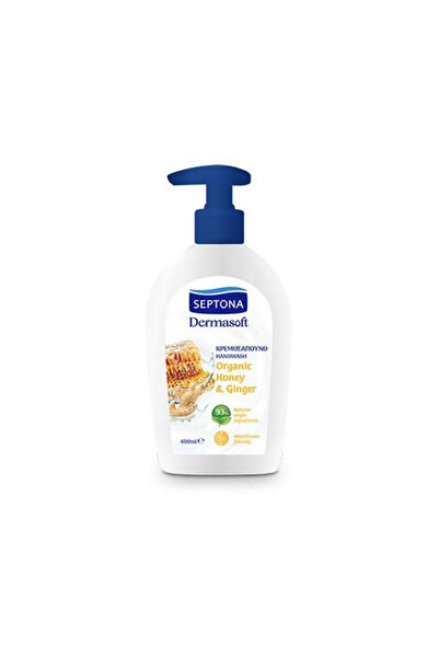 Septona Dermasoft Liquid Soap with Honey and Ginger, 400 ml