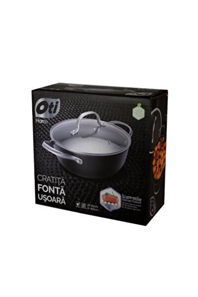 Oti Cratita fonta fagure cu capac din sticla, 20cm, 2 l