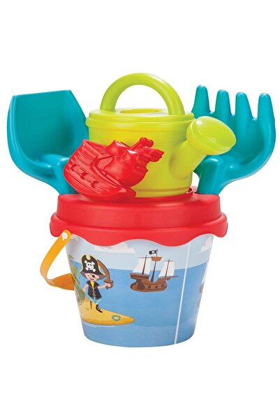 PİLSAN Set galetusa si forme pentru nisip Sweety Bucket Pirat