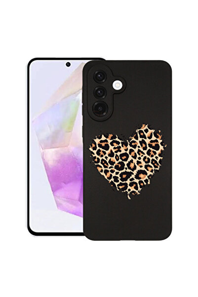 bestcase Ултра тънък TPU калъф за Samsung Galaxy S26 Plus, Леопардово сърце, ...