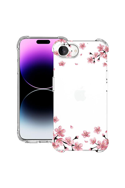 bestcase Αντικραδασμική Θήκη για Apple iPhone 17e, Παστέλ χρώματα - λουλούδια...