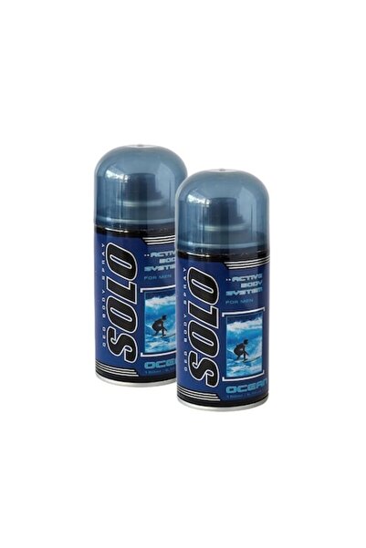 Solo Set 2x deodorant Ocean pentru bărbați 75 ml
