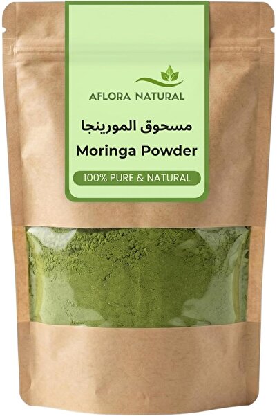 AFLORA Pure Moringa Powder, 100g, Fine Sifted Leaf Powder, for DIY Face Masks...