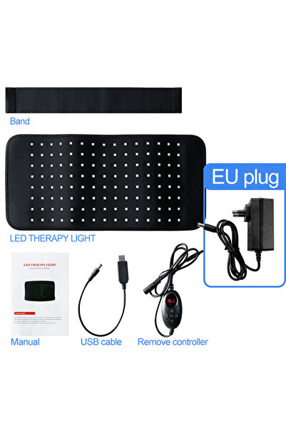 Choice EU Plug LED Red Light Belt 850nm and 660nm Infrared Light Pad for Reli...