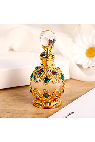 Choice7 زجاجة عطر فاخرة B-GGR سعة 15 مل، زجاجة زيت عطري فارغة، زجاجة تخزين، ه...