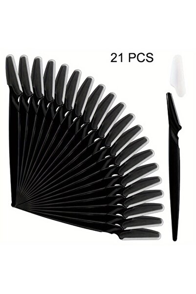 Choice black 21pcs Eyebrow Razor Set for Women Facial Hair Remover Dermaplani...