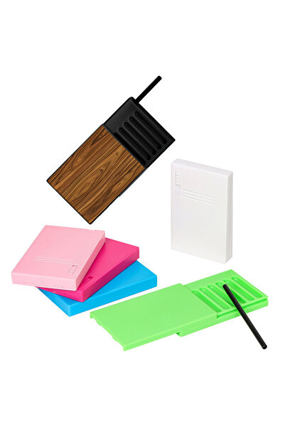 Choice1 1pic Random 7 Compartment Slot Plastic Snuff Kit Container Case Sild ...