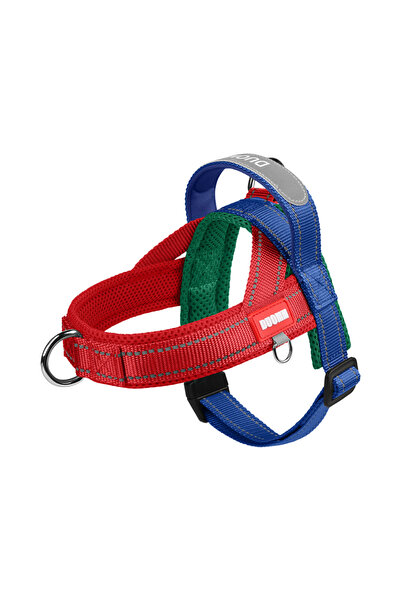 Choice13 XL blue red Dog Pet Chest Harness Wide Webbing Two-Color Contrasting...