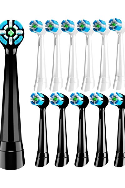 Dotail Set de 12 capete de periuță electrică compatibile Oral-B iO, peri moi,...
