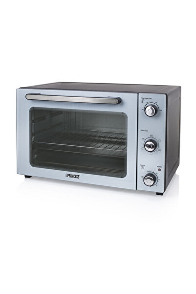 emilydor Cuptor Electric Princess Convectie 45L 1800W Argintiu, Termostat 90-...
