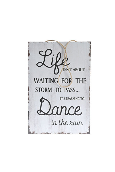 meli melo Wooden board with message 30 cm