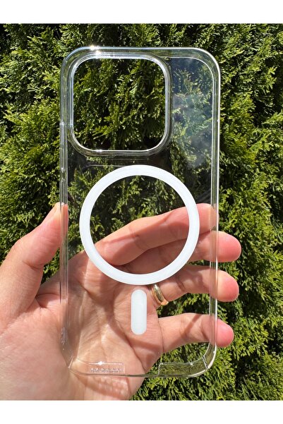 Deppo Trend Mi 17 Uyumlu Kılıf İnce Sert Sararmaz Magsafe Kamera Kenarı Korum...