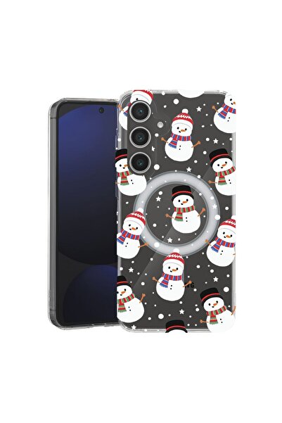 bestcase Husă pentru Samsung Galaxy A36 cu design Snowman, TPU anti-șoc, Tehn...