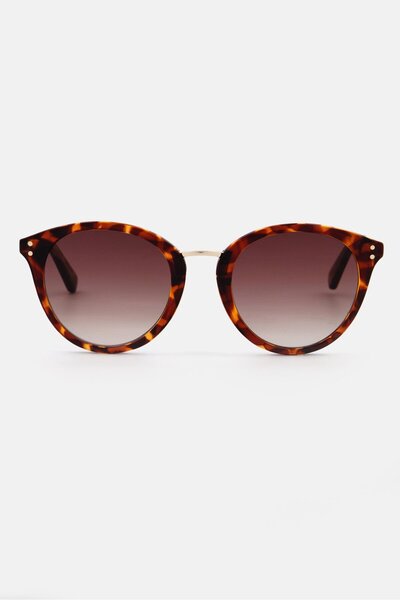 Kate Spade نظارات شمسية نسائية من إيميرسين، مربعة الشكل، باللون البني