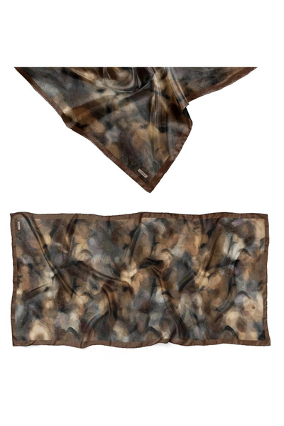 Mavi İpek Coffee Series Soft Cotton Shawl D7